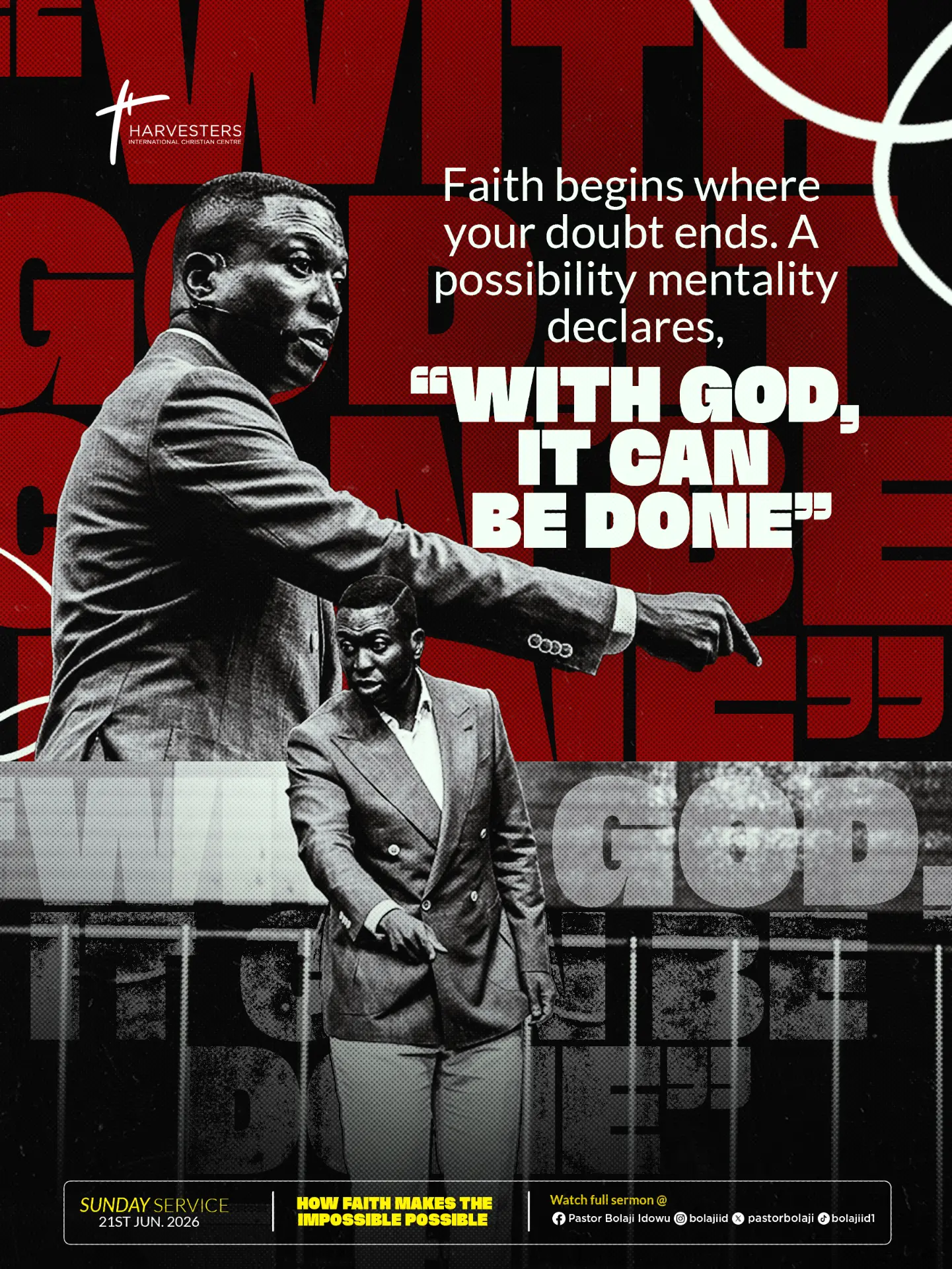 With God, It Can Be Done