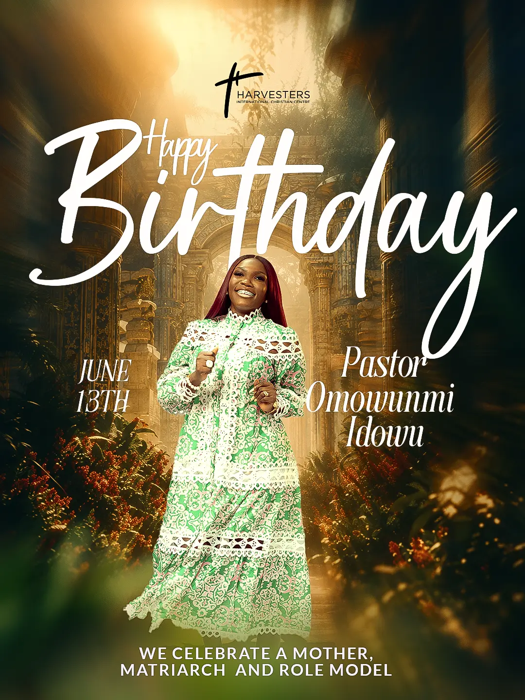 Pastor Omowunmi Idowu — Birthday