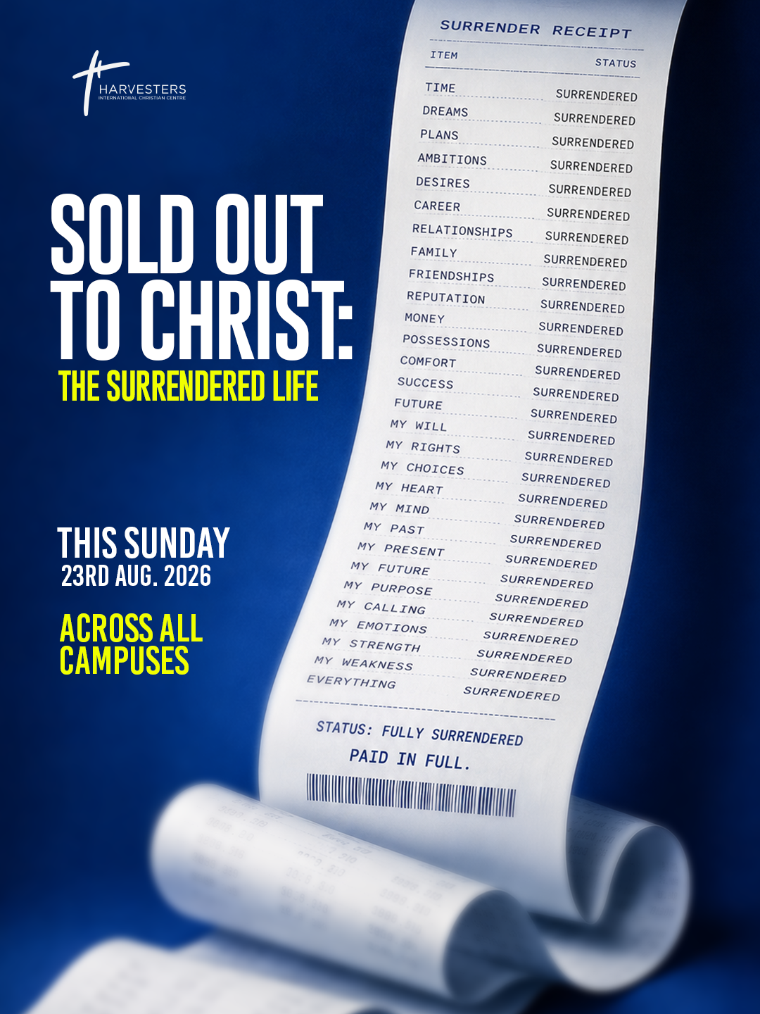 Sold Out to Christ