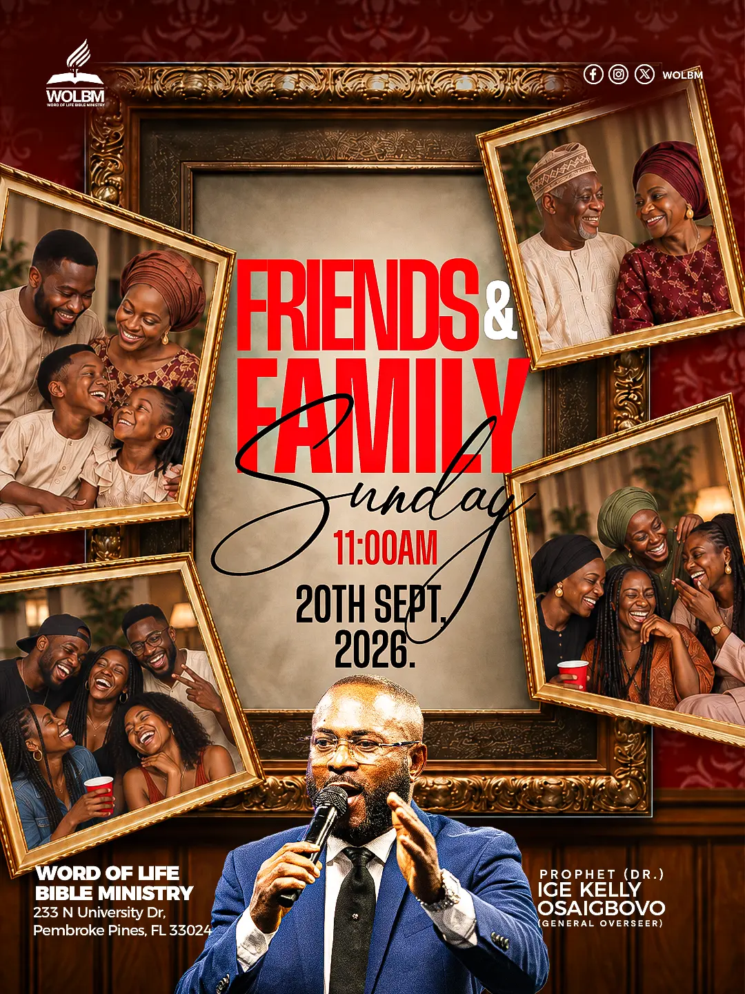 Friends & Family Sunday