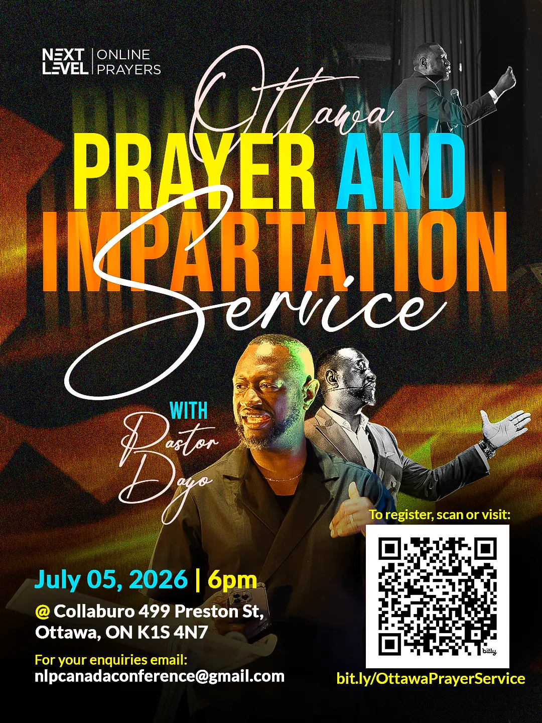 Ottawa Prayer & Impartation Service